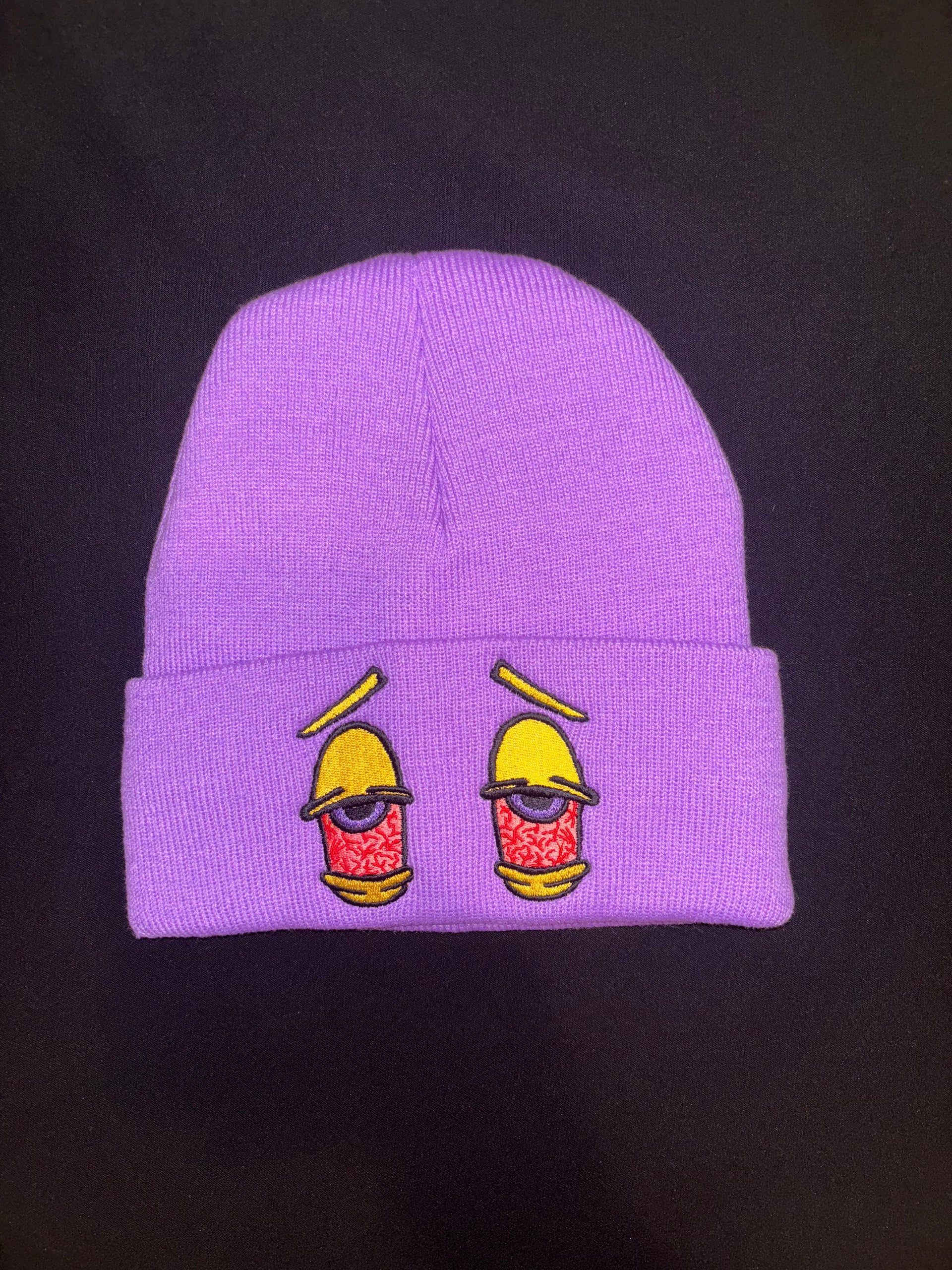 ideaswam Birth Of idea Beanie (Purple)(spectacular wool ideaswam Birth Of idea Beanie (Purple)(spectacular wool